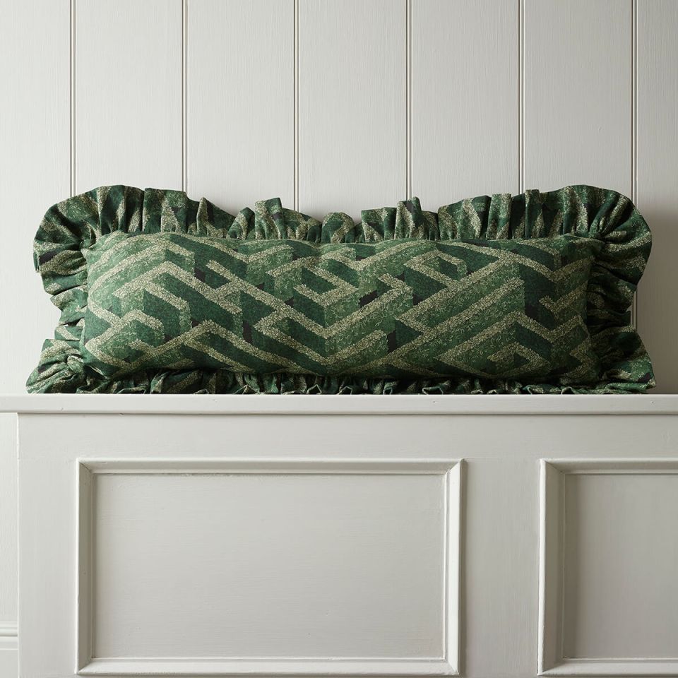 Labyrinth - Green fabric