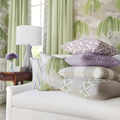 Wynford Plum fabric Willow Tree Fabrics Anna French