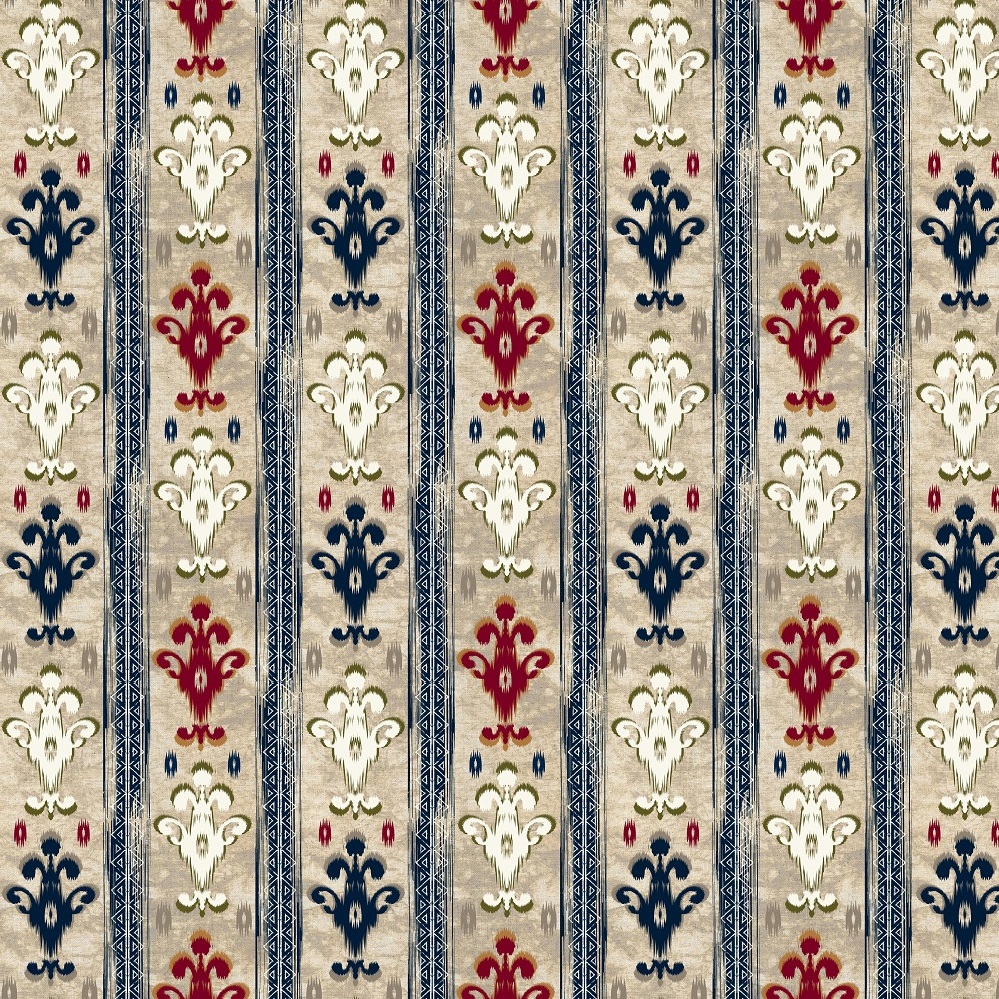 Azar - Nocturne fabric | Persian | Chess Designs