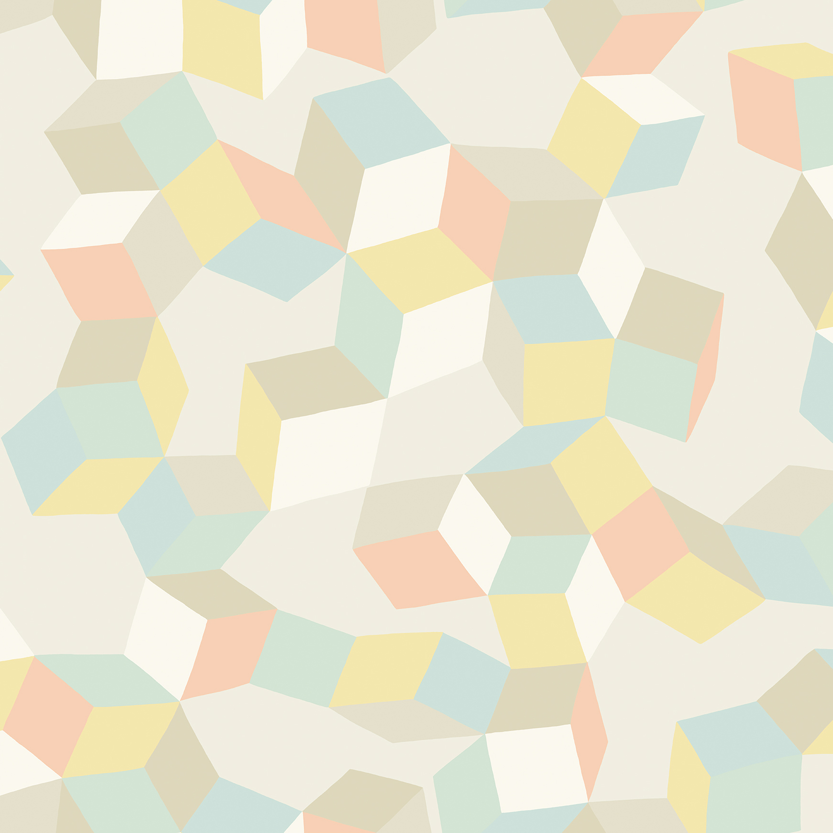 Puzzle 2009 wallpaper Geometric II Cole & Son