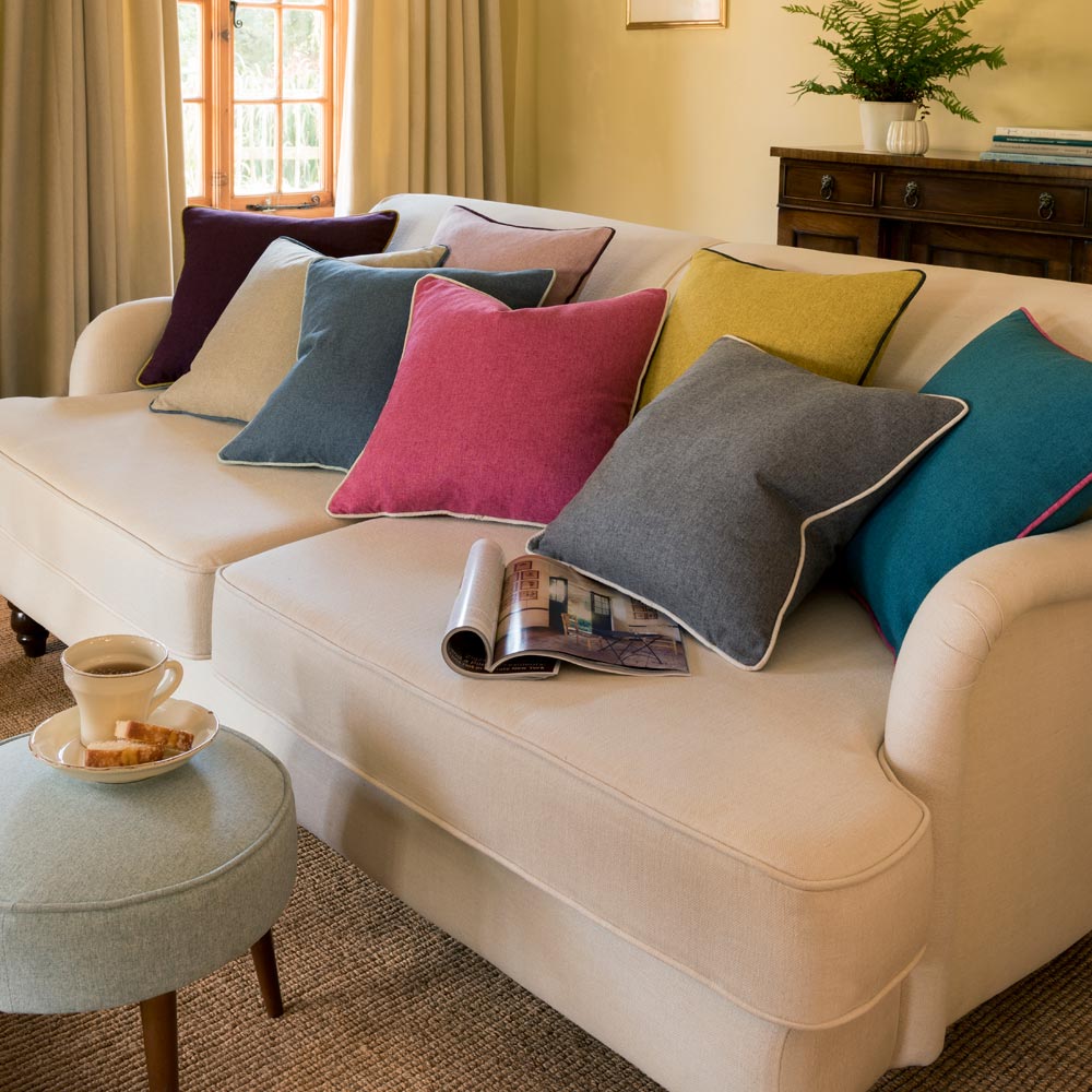 Highlander Collection Room Highlander - Berry fabric | Highlander | Clarke & Clarke