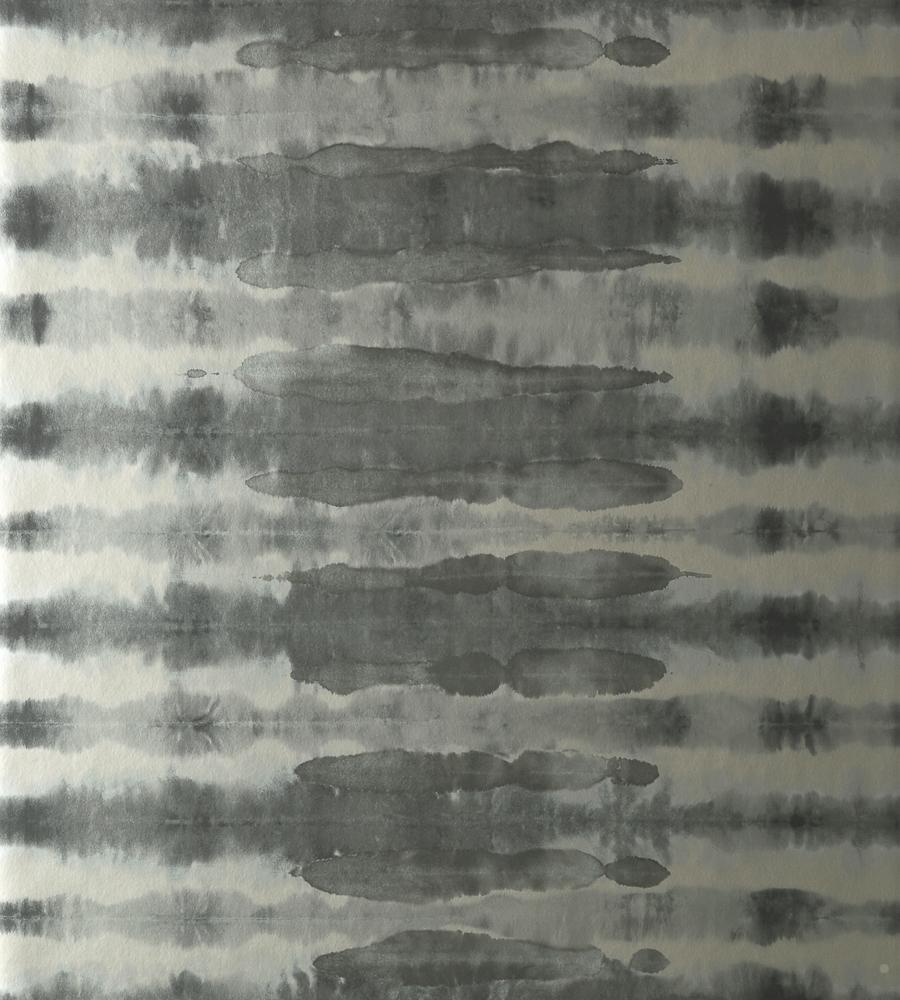 Margate Black on Mylar wallpaper Watermark Anna French