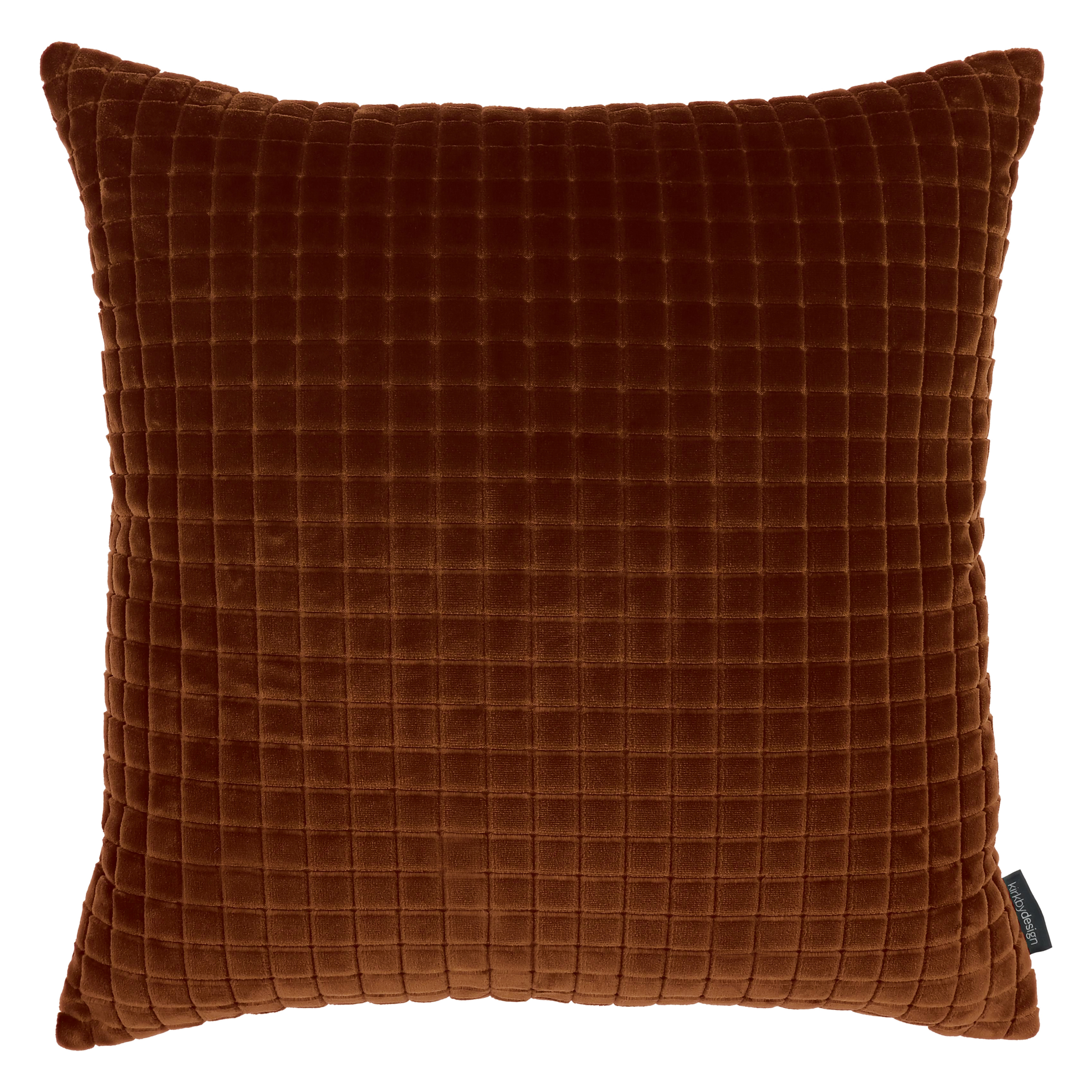 Merlon Pattern Kirkby Design - Merlon Cushion - Clove | Patterned & Embroidered Cushions
