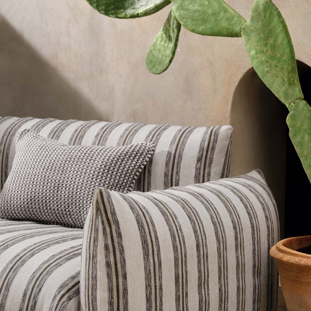 Mykonos Outdoor - Carbon fabric | Vacation Indoor/Outdoor Fabrics ...