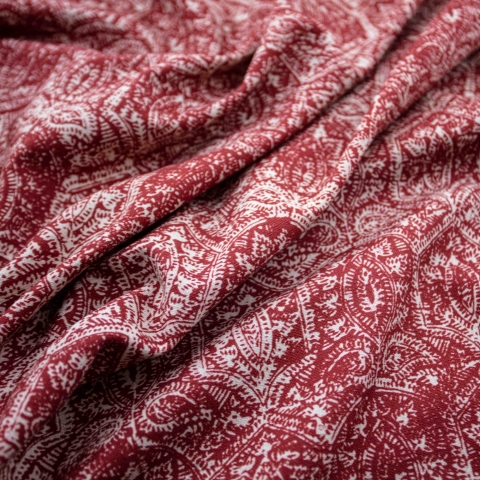 Simla's Pattern Simla - Red fabric | Indienne | Warwick