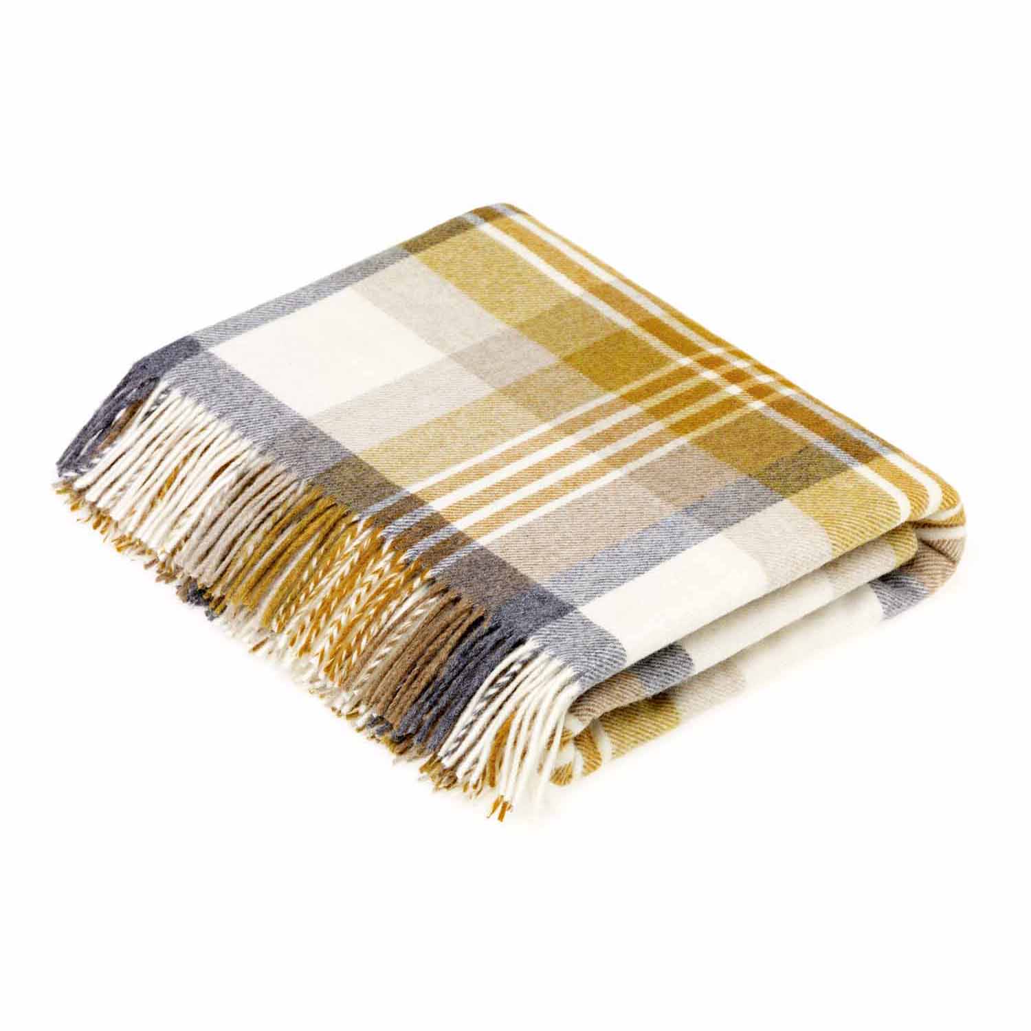 Melbourne Gold/Grey Throw Throws