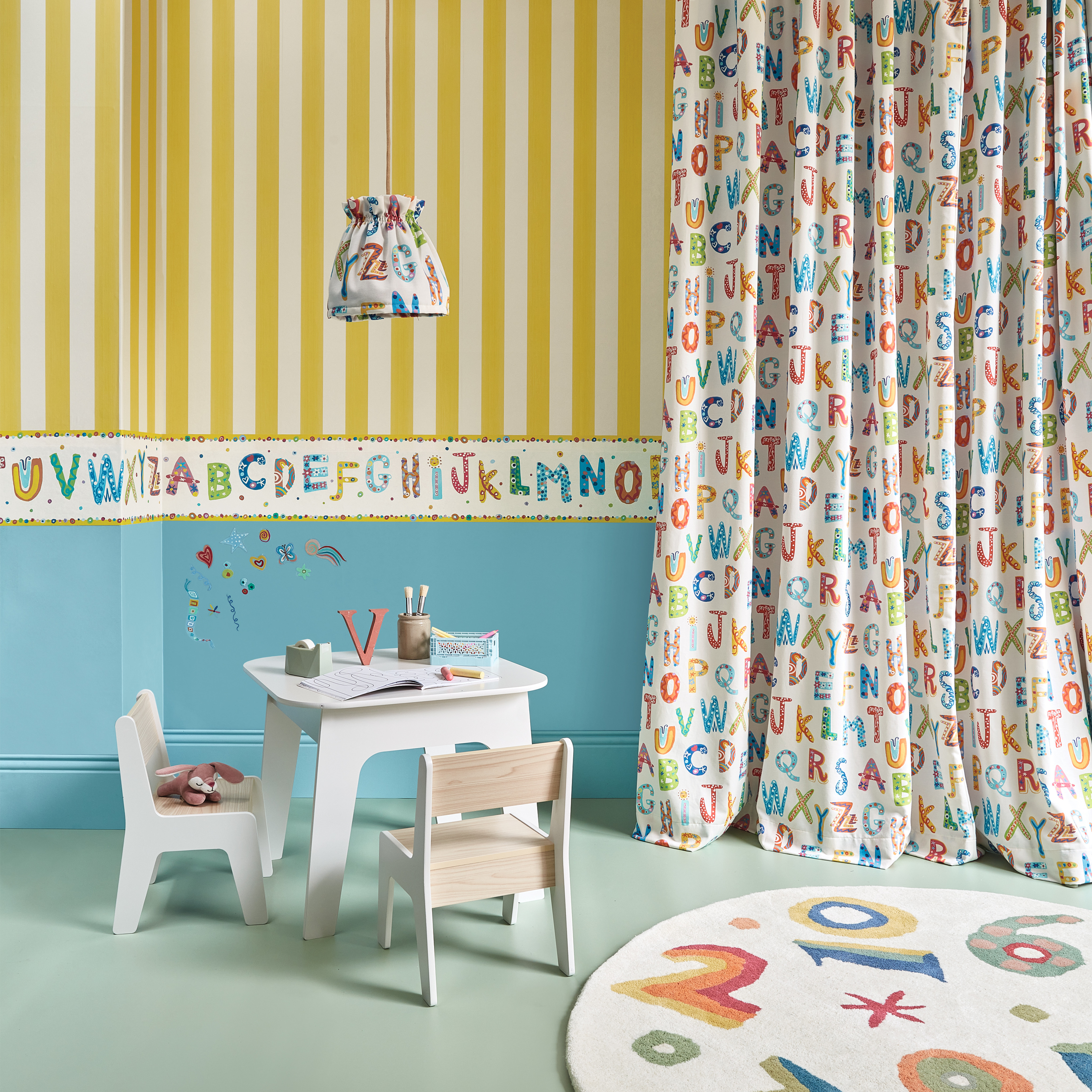 ABC Border - 01 wallpaper | Picturebook 2 Wallcoverings, Borders ...