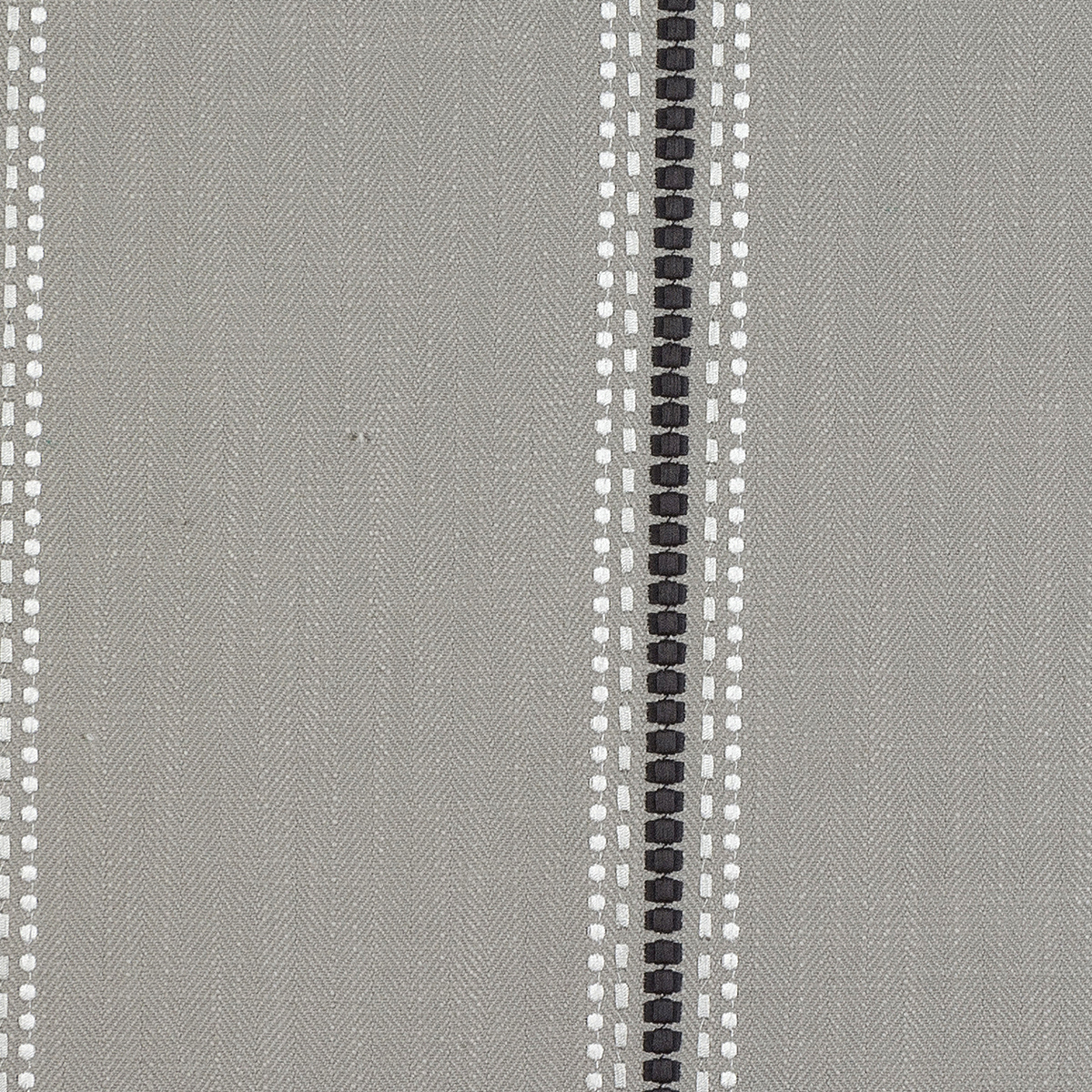 Bromley Stripe Silver fabric Appledore Porter & Stone