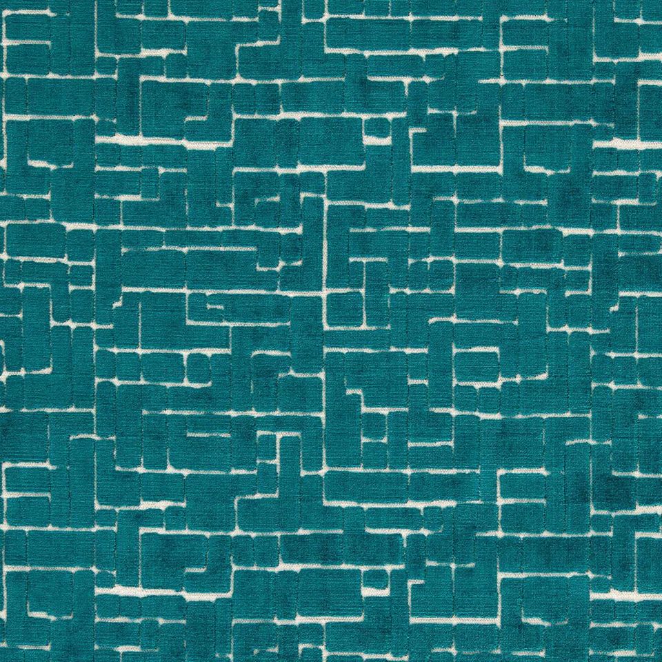 kupka Peacock fabric Urban Clarke & Clarke