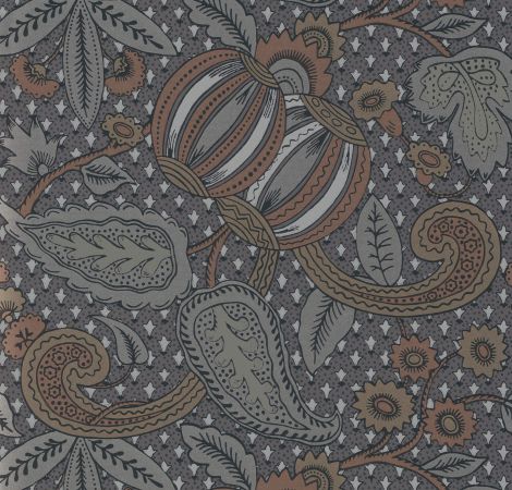 Pomegranate - Citron wallpaper | National Trust Papers | Little Greene