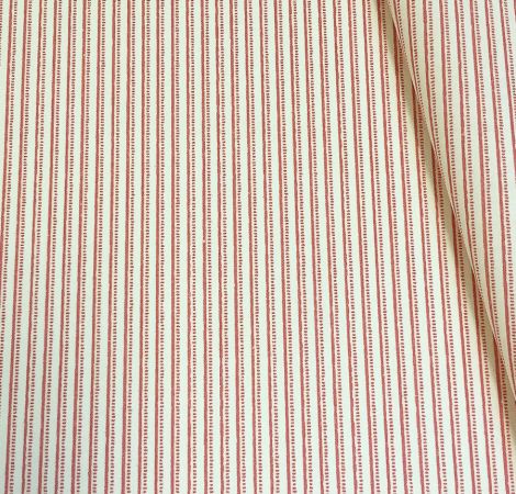 Flo Stripe - Coral fabric