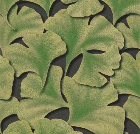 Biloba - Vert Chlorophylle wallpaper