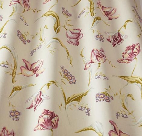 Tulipa - Soft Red fabric