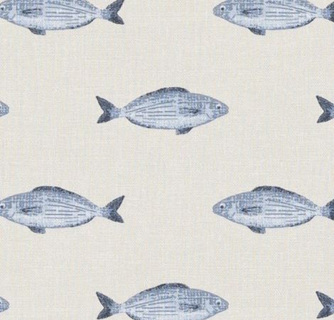 Pesce Blue fabric