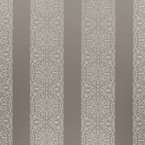 Brocade Stripe - Ash Grey