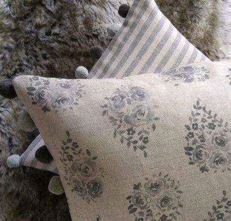 Lulworth Stripe - Country Blue fabric