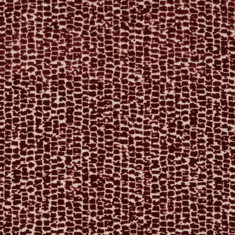 Mandal - Claret fabric | Infinity Velvets | iLiv
