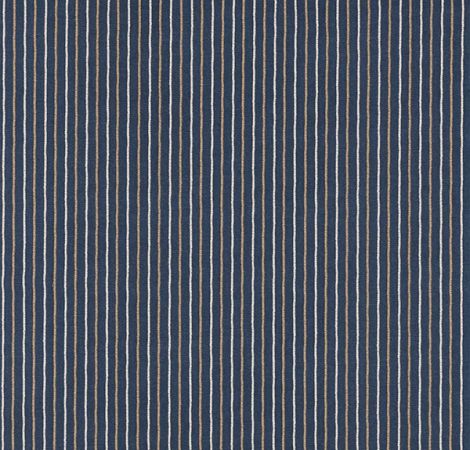Cromer Stripe Indigo fabric