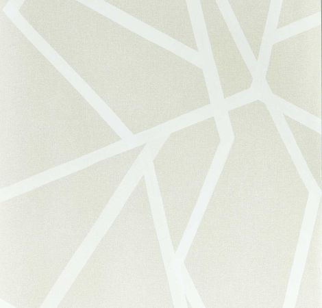 Sumi Wallpaper - Dove/White wallpaper