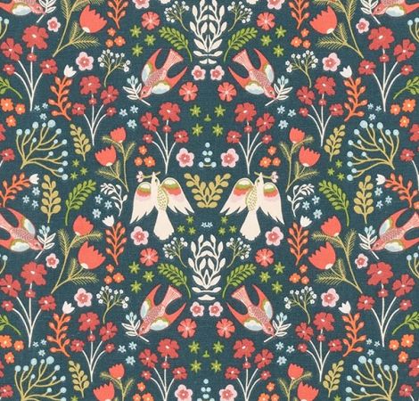Folklore Jade fabric