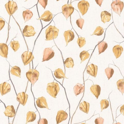Lanternes - Jaune Mordore wallpaper