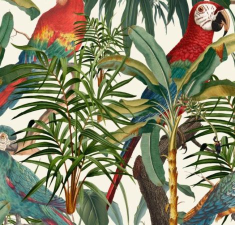 Parrots Of Brasil - 8 fabric