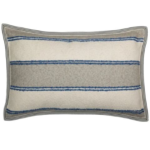 Housse De Coussin Apache - Taupe Bleu Cushion