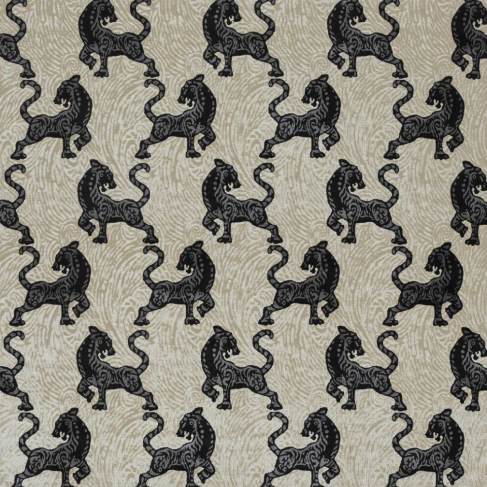Kaida - Ebony fabric | Botanical Escape | Kai