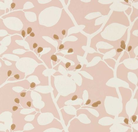 Ardisia Wallpaper - Positano/Sailcloth/Gold wallpaper