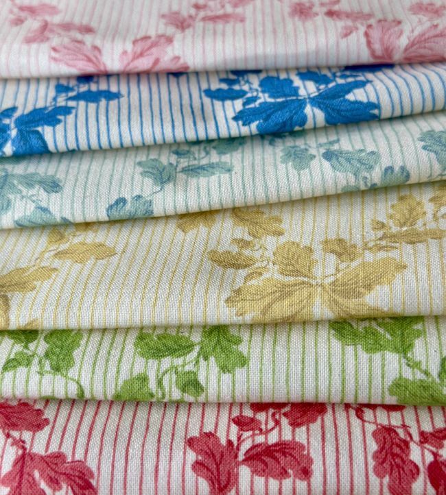 Ulverston Yellow fabric Little Prints Titley & Marr