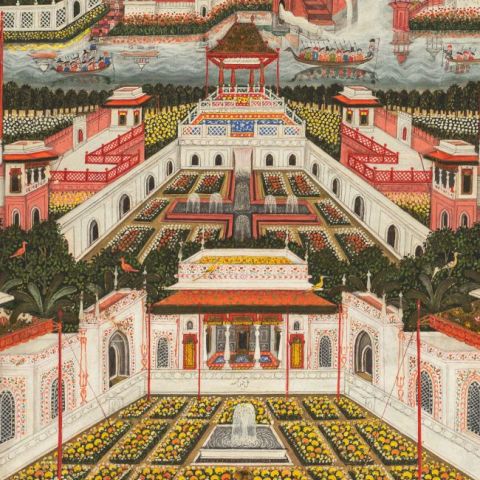 Indian Palace - Taupe
