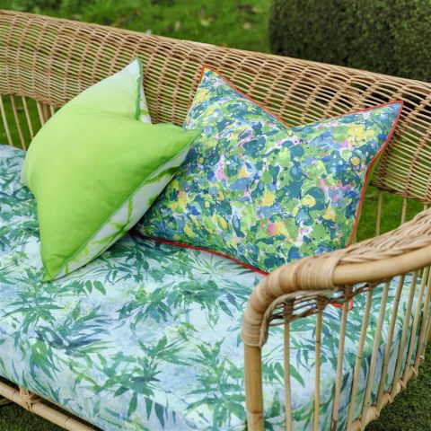 Designers Guild - Outdoor Odisha Peridot Cushion