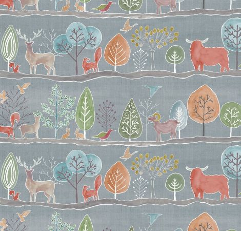 Ariundle - Persimmon fabric