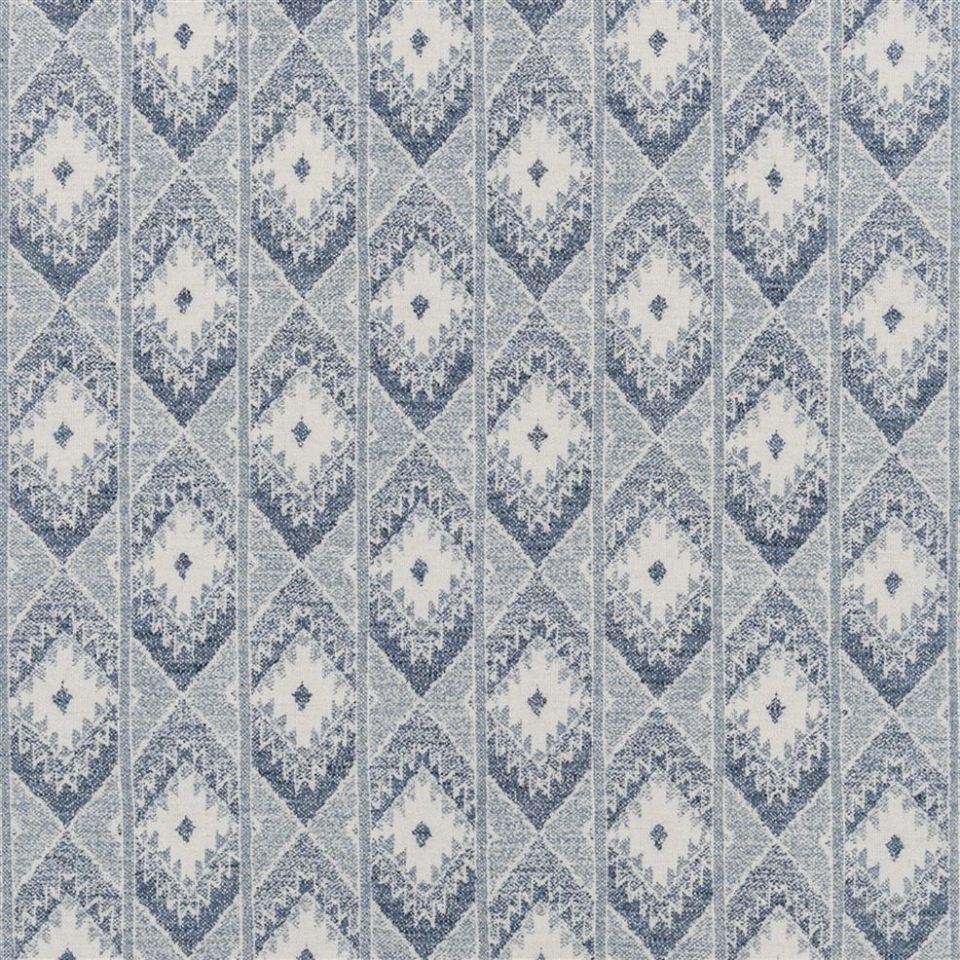 Nizhoni - Indigo fabric | Banjara | William Yeoward