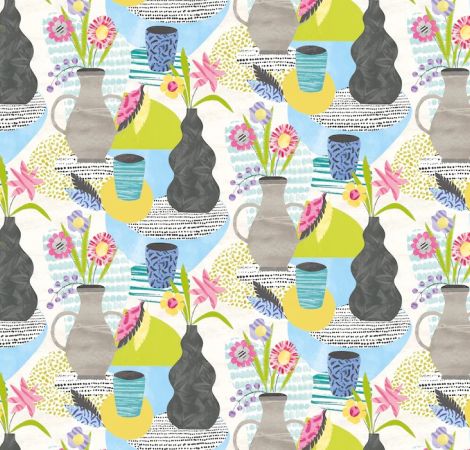 Pablo - Chartreuse & Fog wallpaper