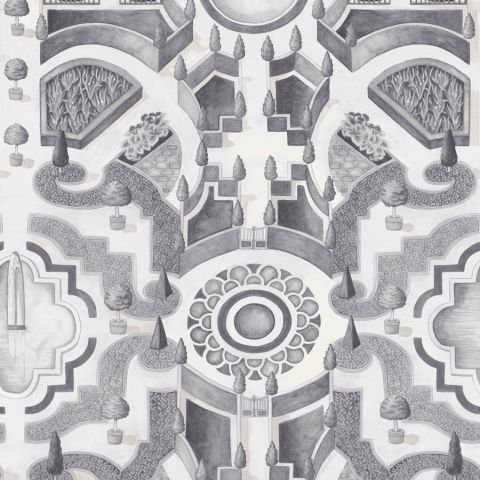 Topiary - Soot wallpaper