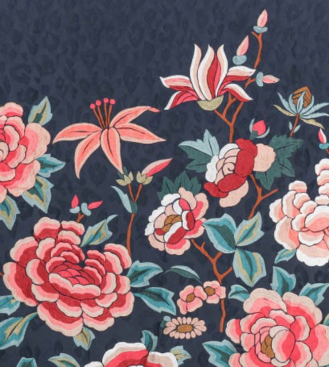 Lavinia Panel Orient fabric Temperley London x Romo Fabric Romo