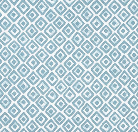 Indian Diamond - Spa Blue fabric