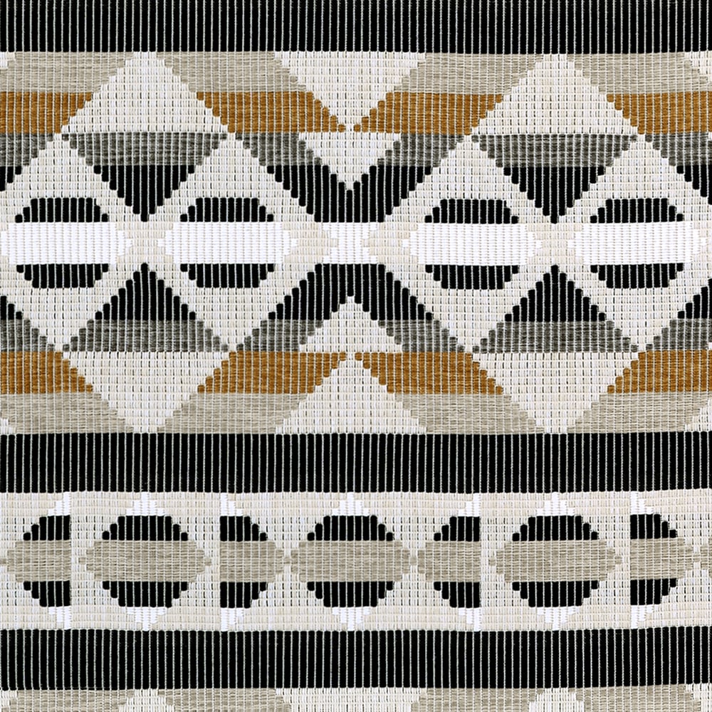 Berber Blanket - Black fabric | Vista Fabrics | Thibaut
