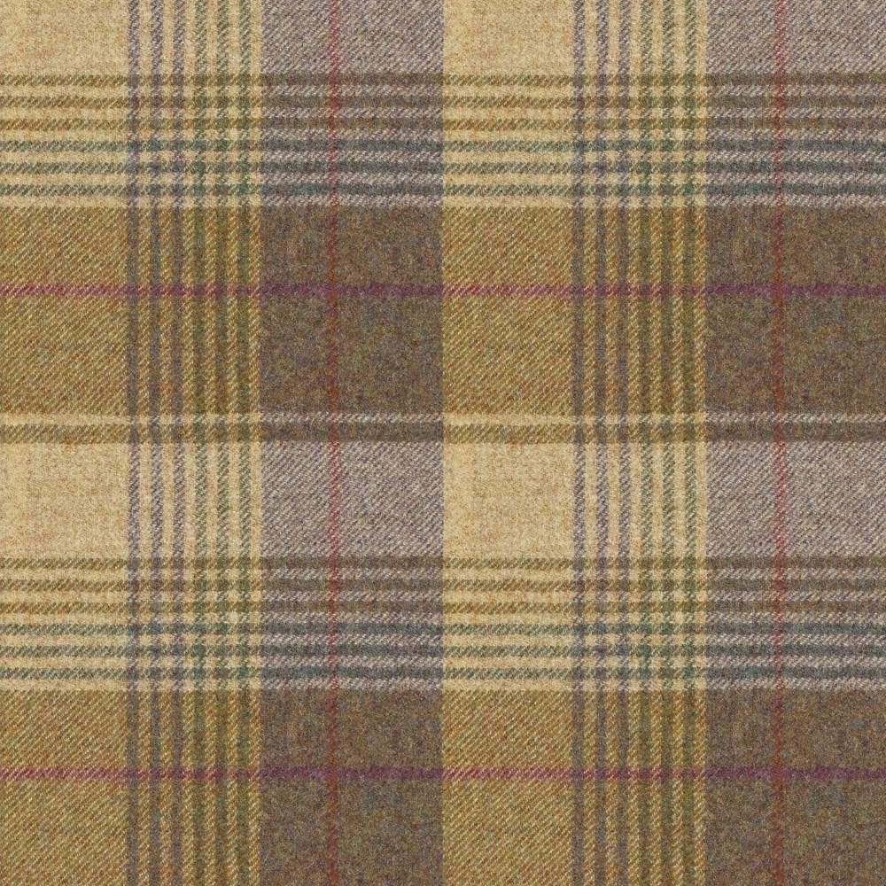 Huntingtower - Grape fabric | Plaids & Tartans | Abraham Moon