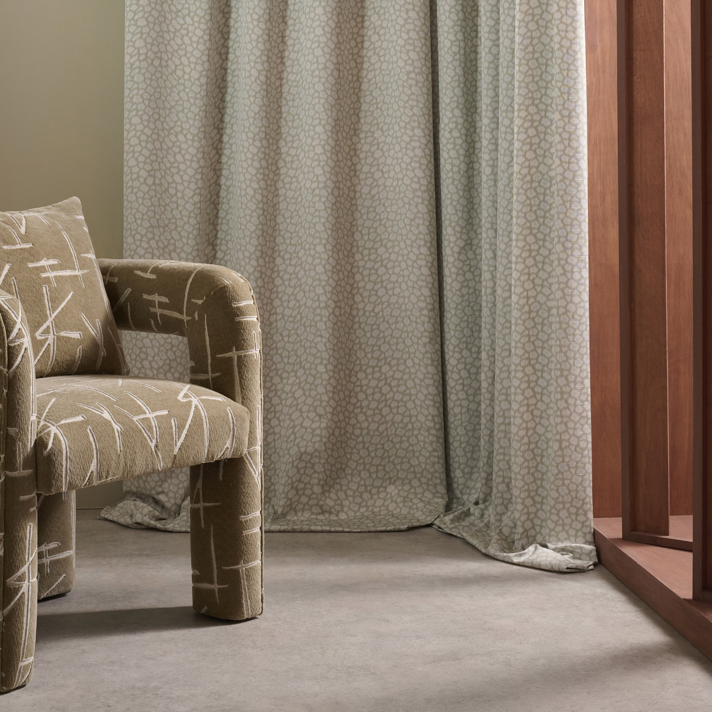 Loam - Meadow fabric | Defined Momentum Fabrics | Harlequin