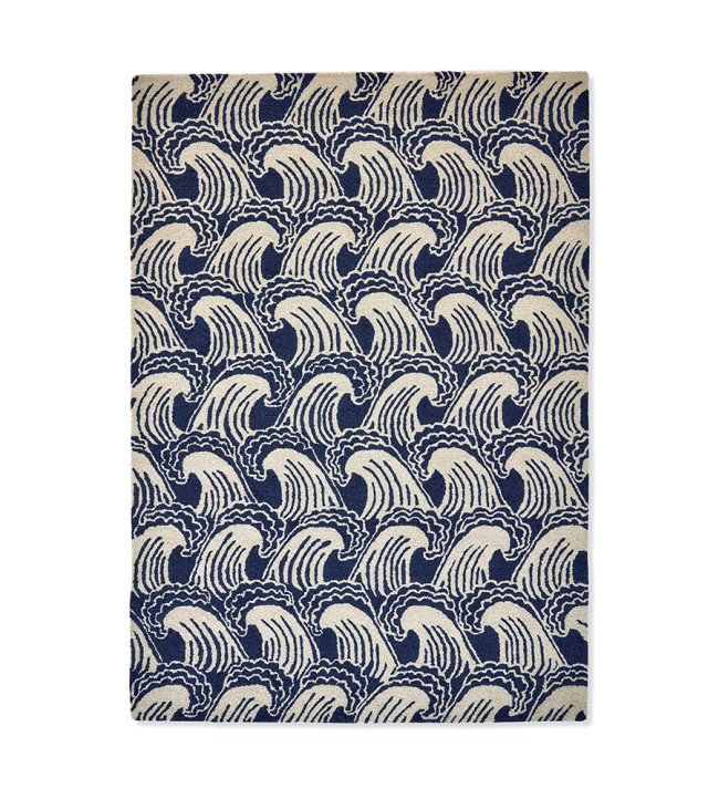 Ride the Wave Rug - Denim | Scion Rugs